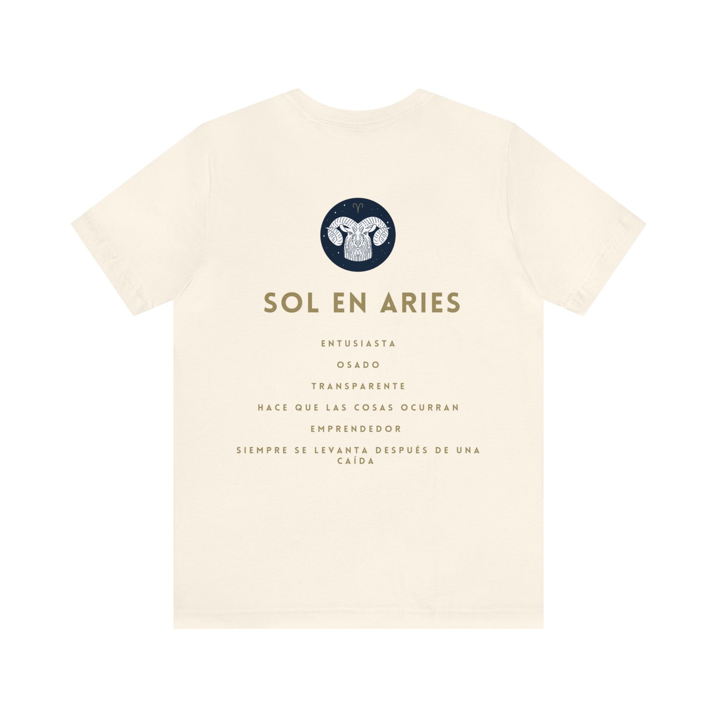 Camiseta Unisex Sol en Aries