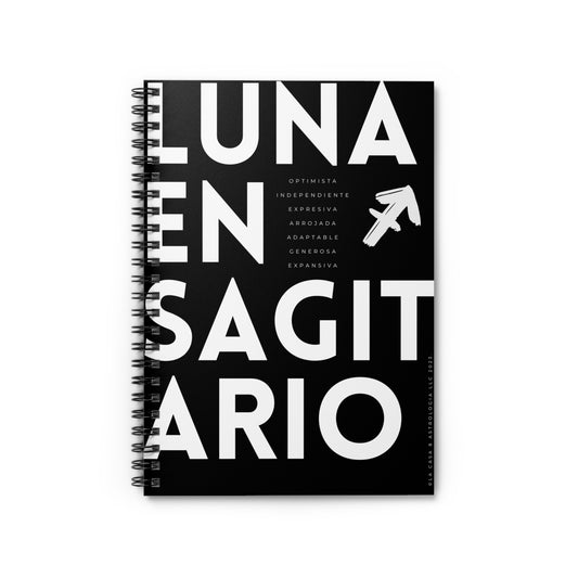 Cuaderno Luna en Sagitario