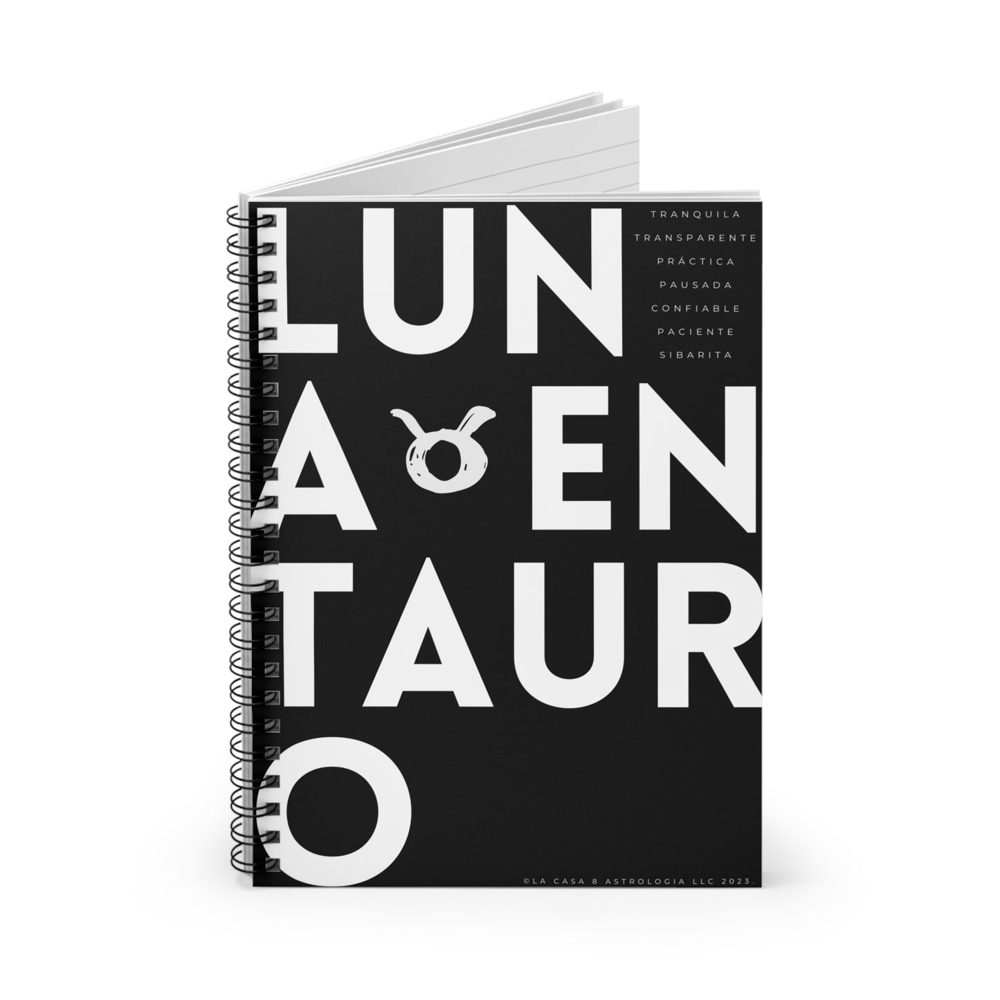 Cuaderno Luna en Tauro