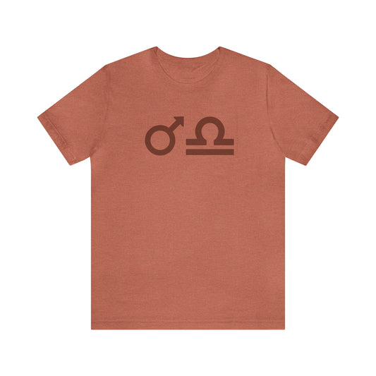 Camiseta Unisex Marte en Libra