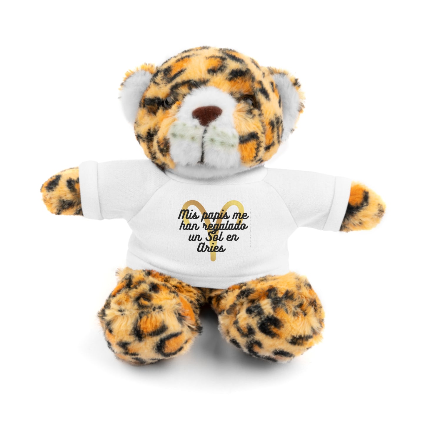 Peluche con camiseta, Sol en Aries