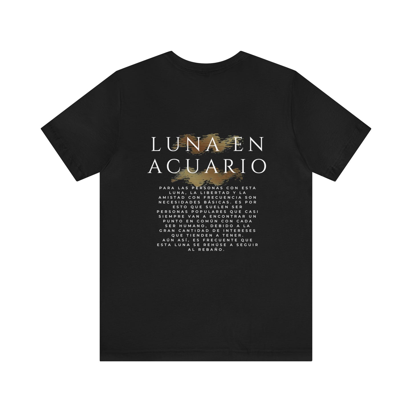 Camiseta Unisex Luna en Acuario