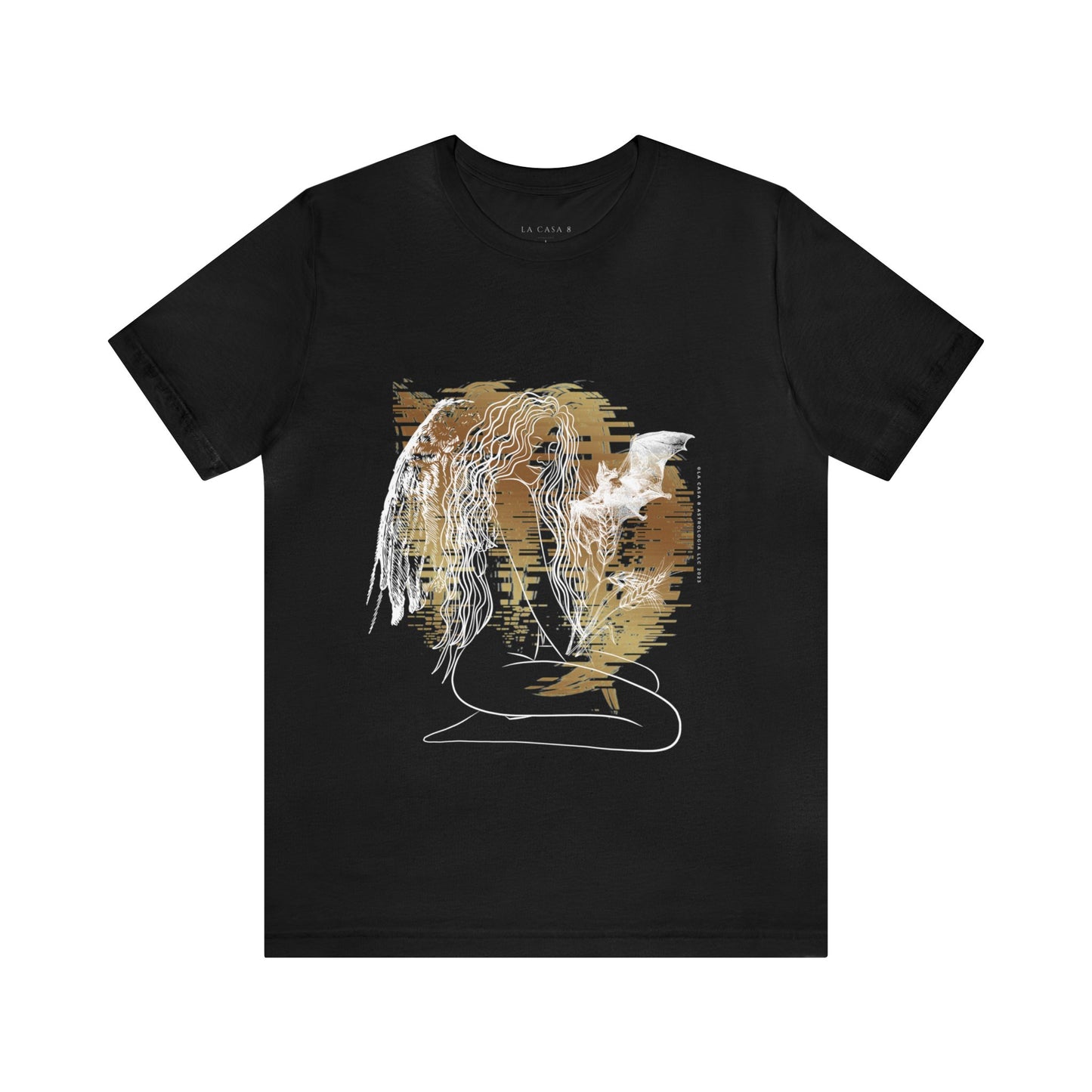 Camiseta Unisex Luna en Virgo