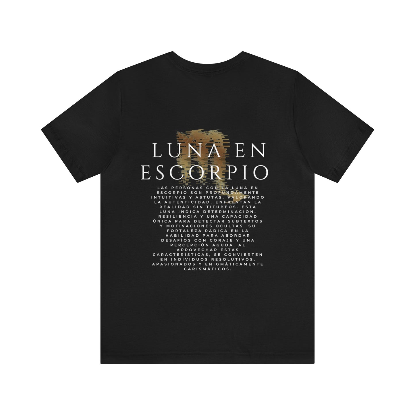 Camiseta Unisex Luna en Escorpio