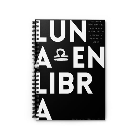 Cuaderno Luna en Libra