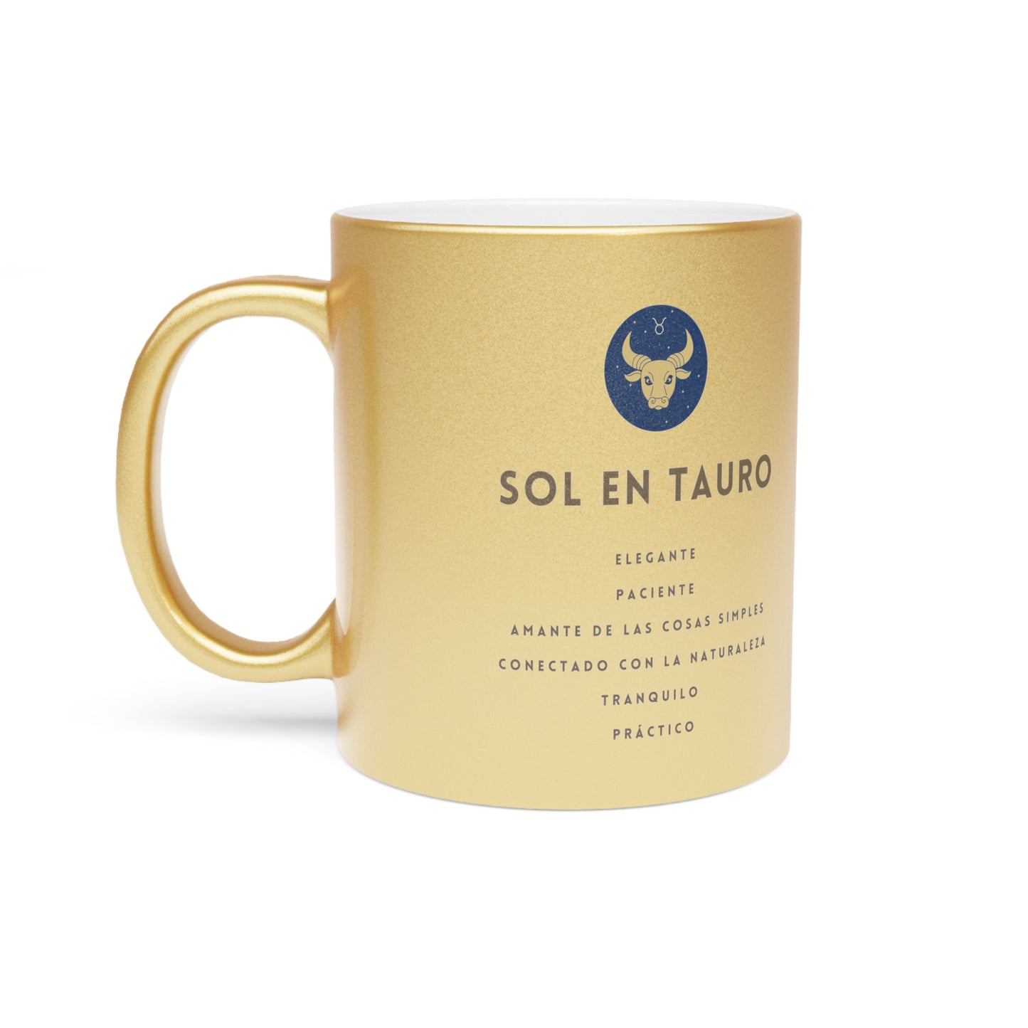 Tazón dorado Sol en Tauro