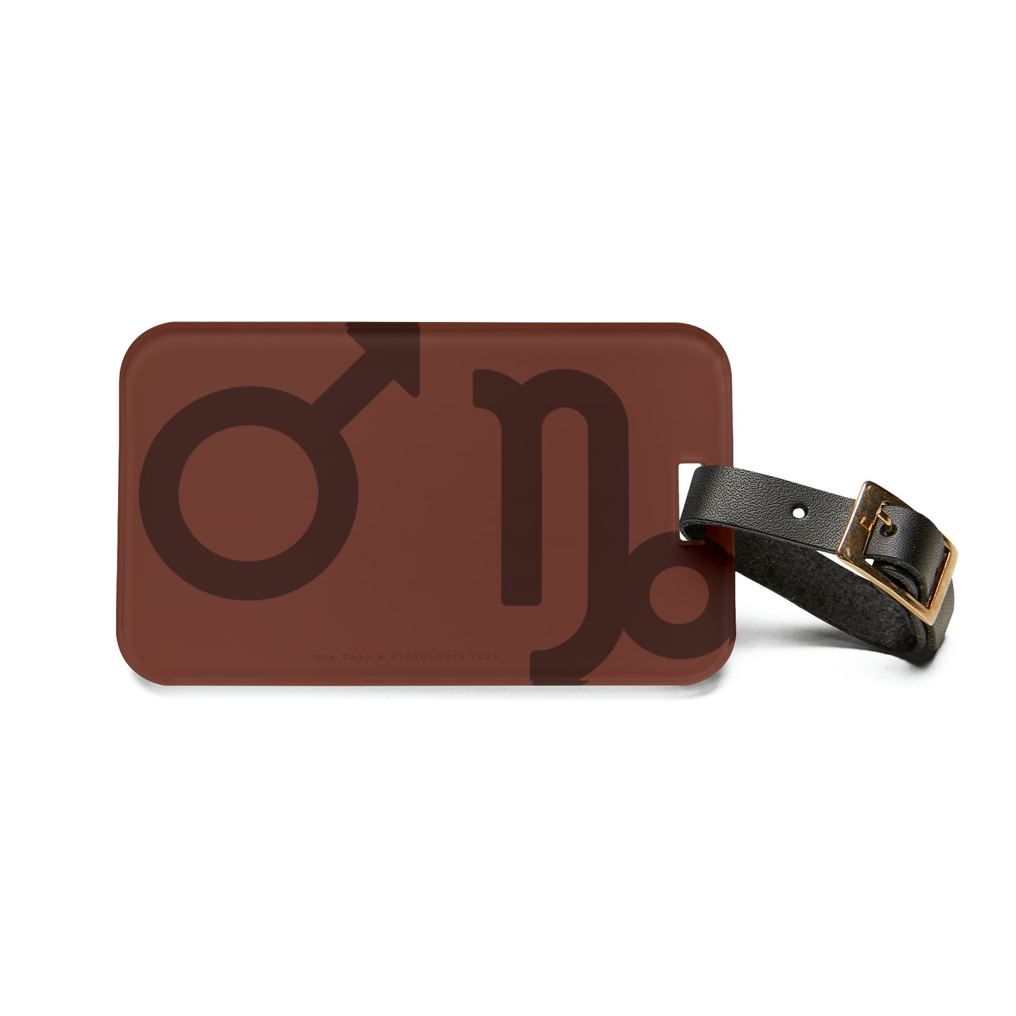 Mars in Capricorn Luggage Tag