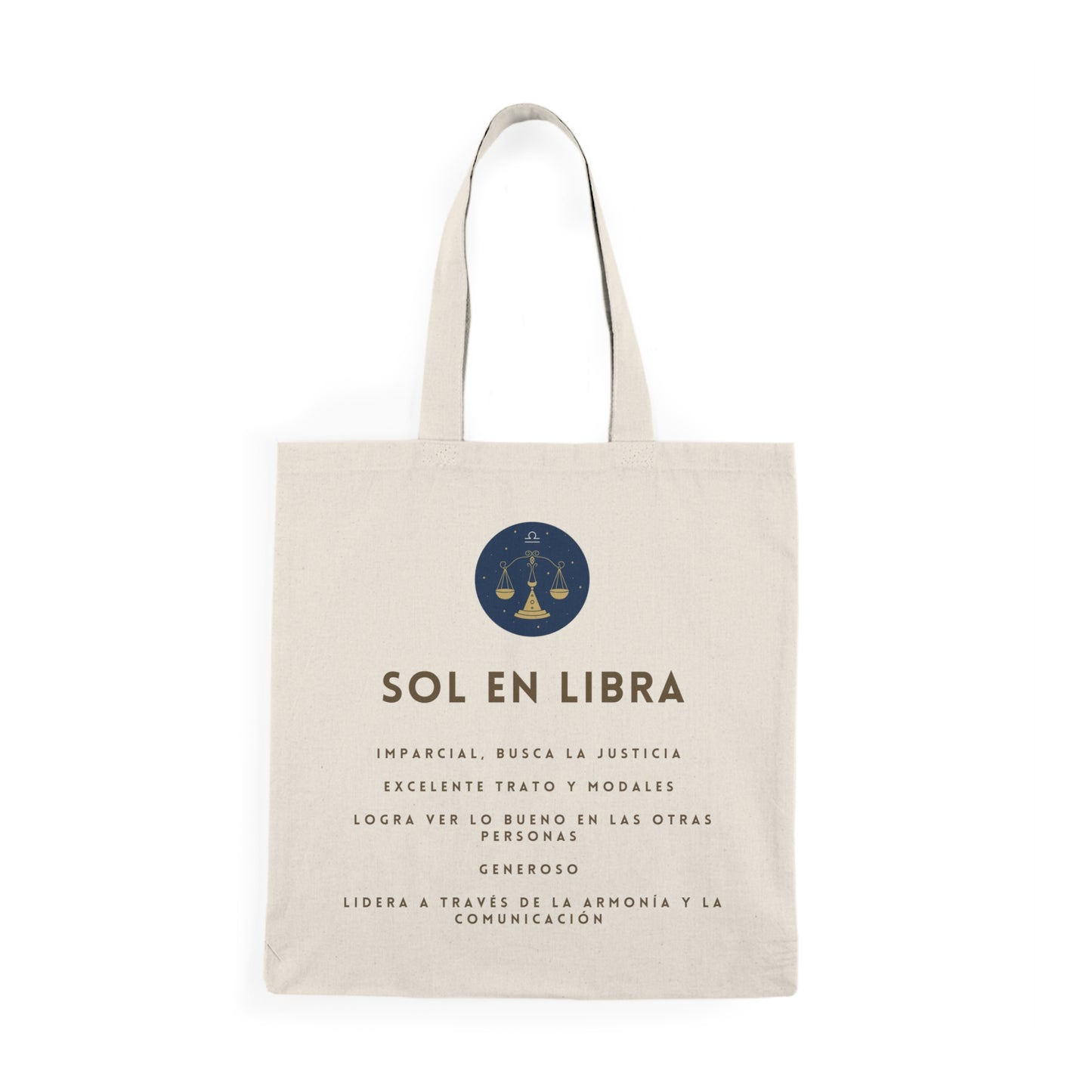 Cotton bag Sun in Libra