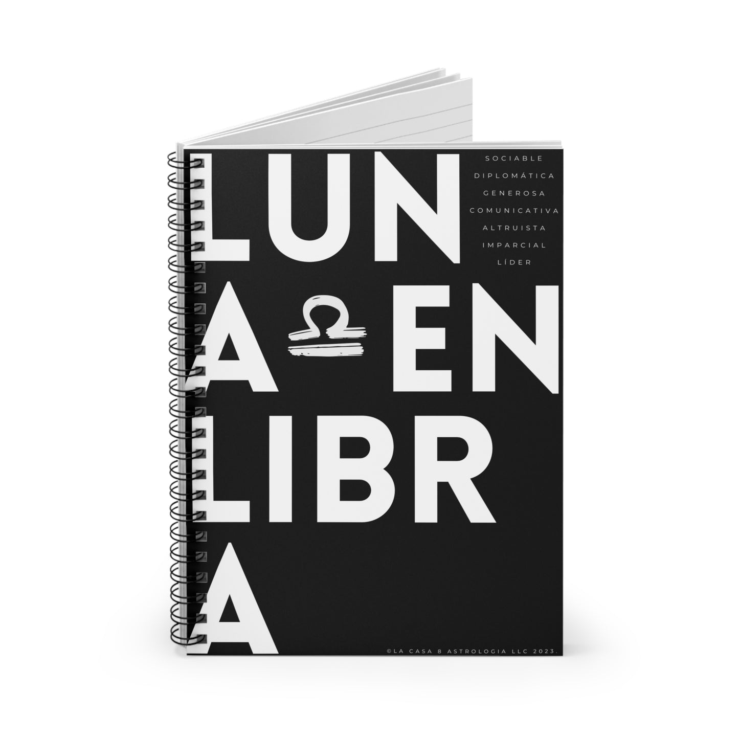 Cuaderno Luna en Libra