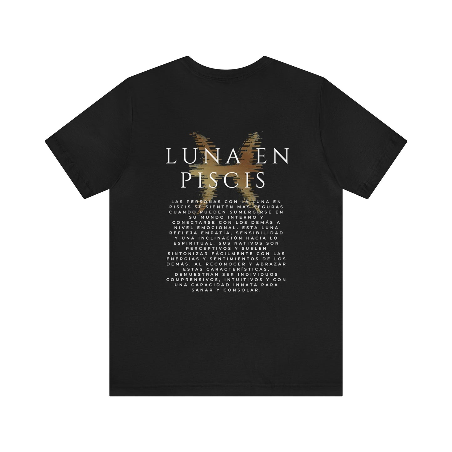 Camiseta Unisex Luna en Piscis