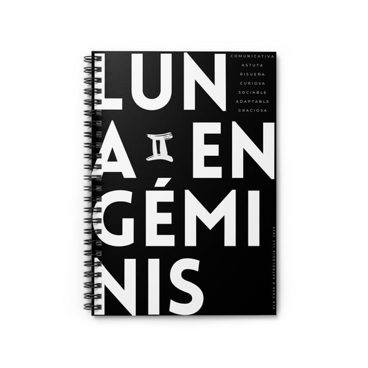 Cuaderno Luna en Géminis