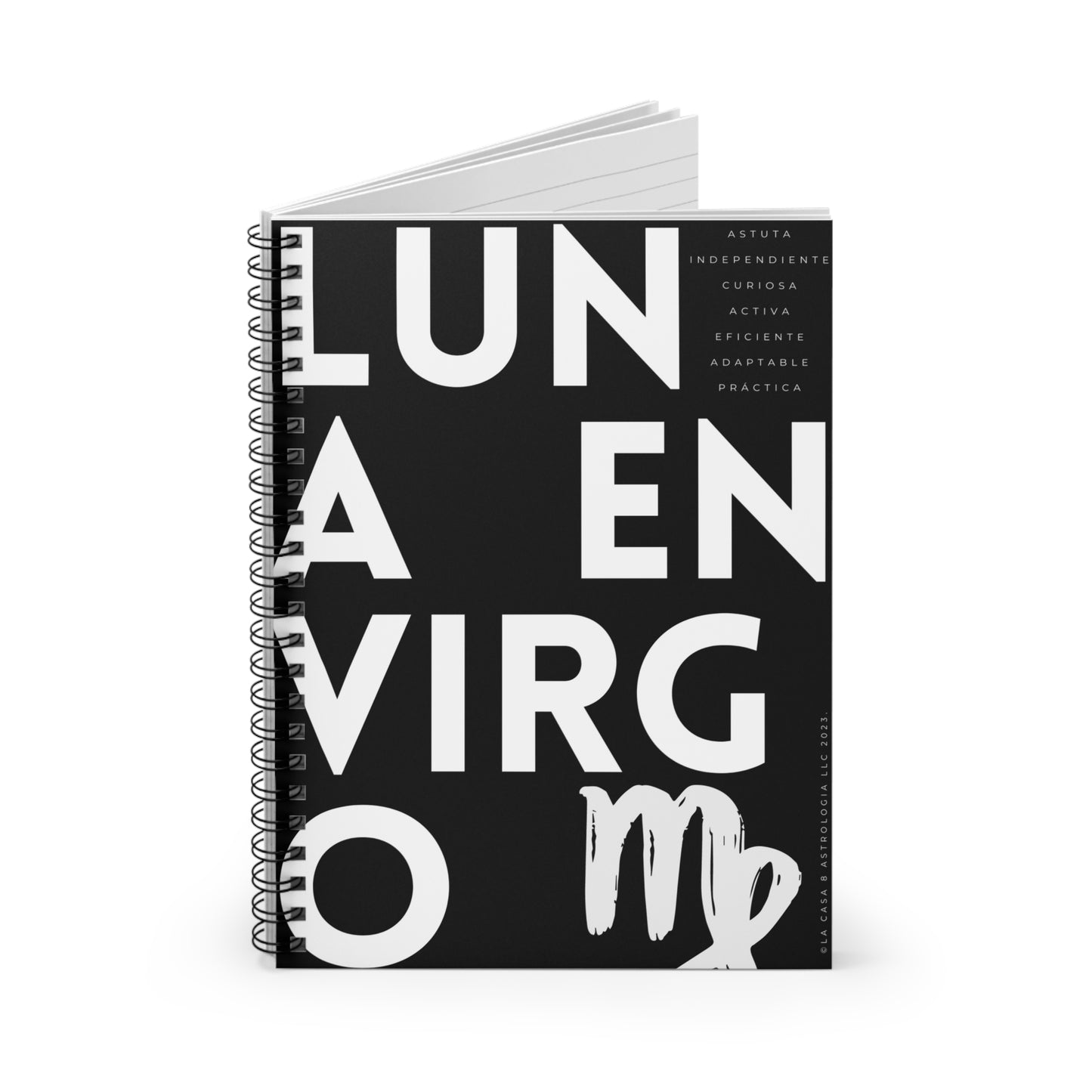 Notebook Moon in Virgo