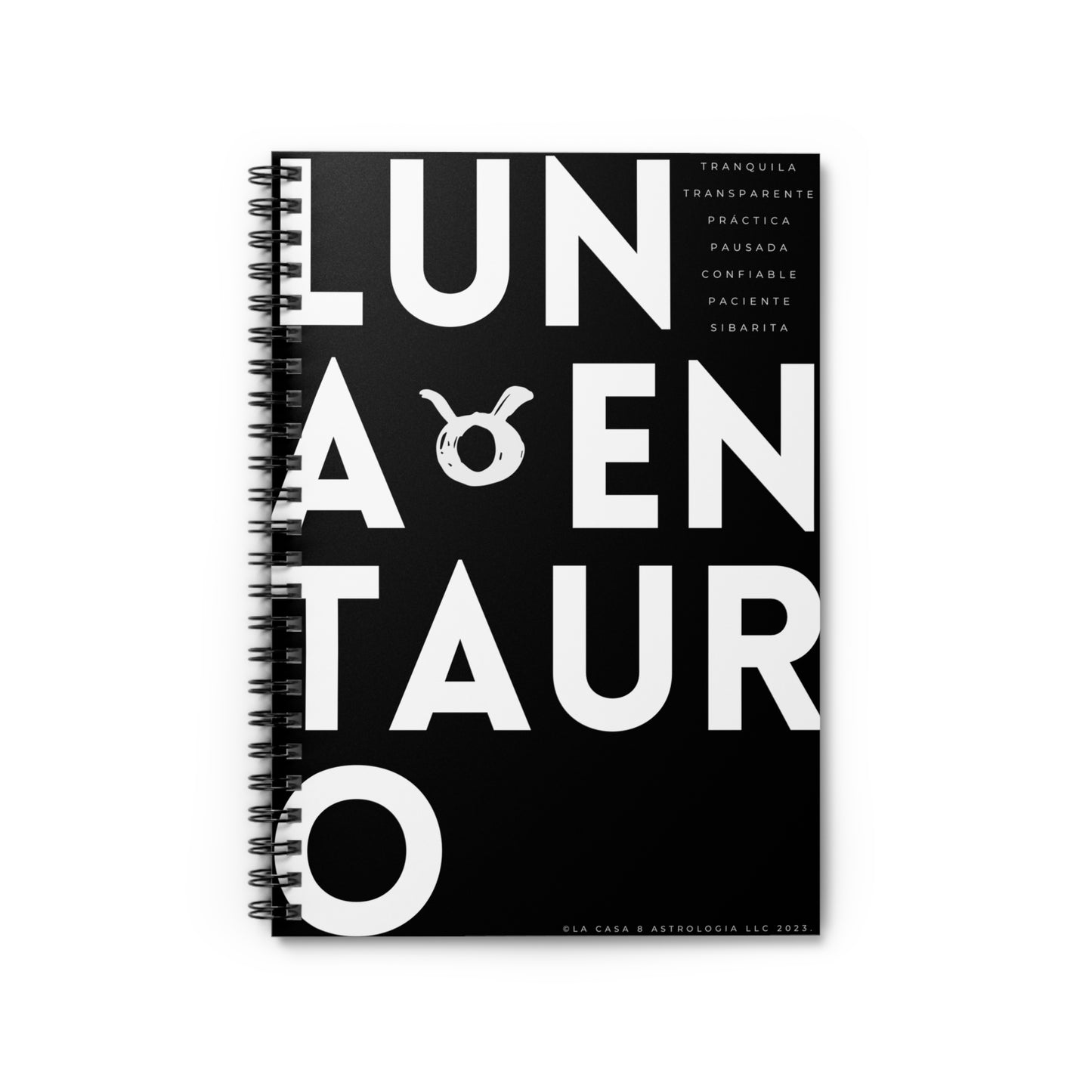 Cuaderno Luna en Tauro