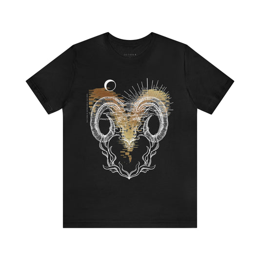 Camiseta Unisex Luna en Aries