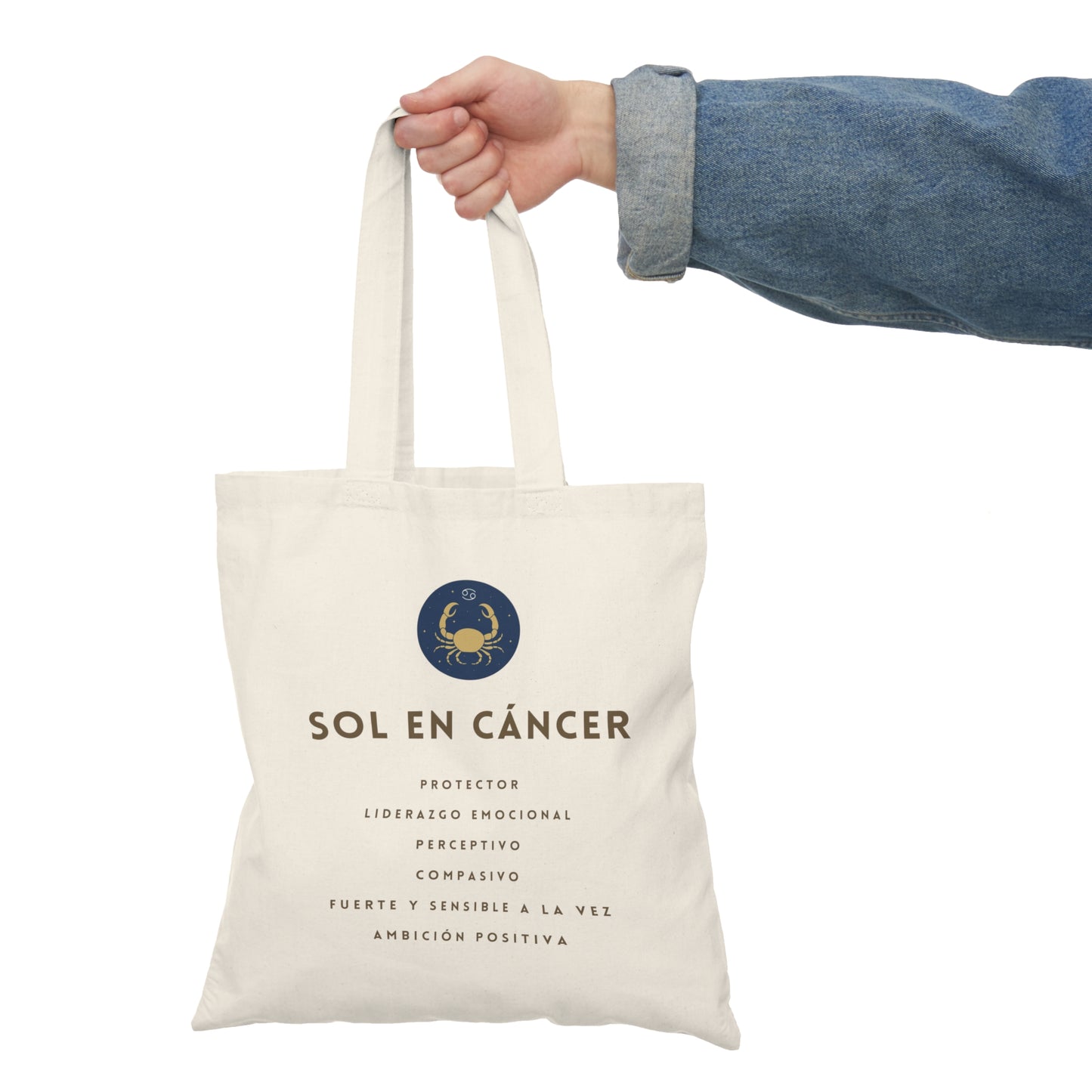 Cotton bag Sun in Cancer