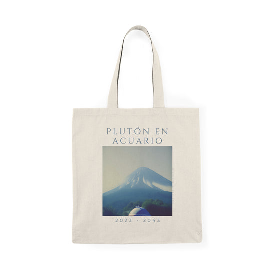 Cotton bag Pluto in Aquarius