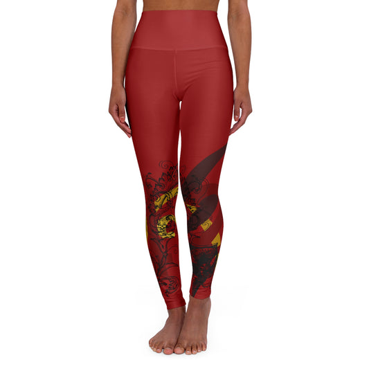 Jupiter in Aries Yoga Leggings